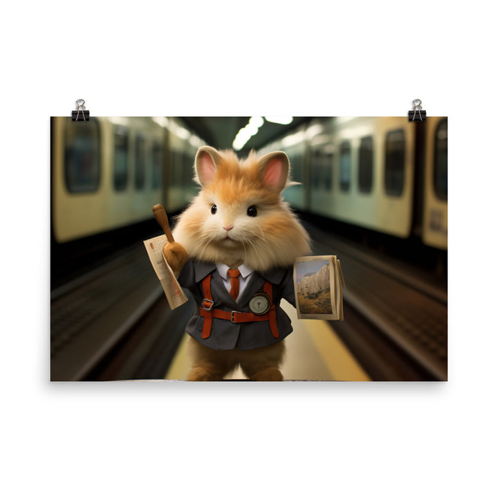 Lionhead Transit Operator Photo paper poster - PosterfyAI.com
