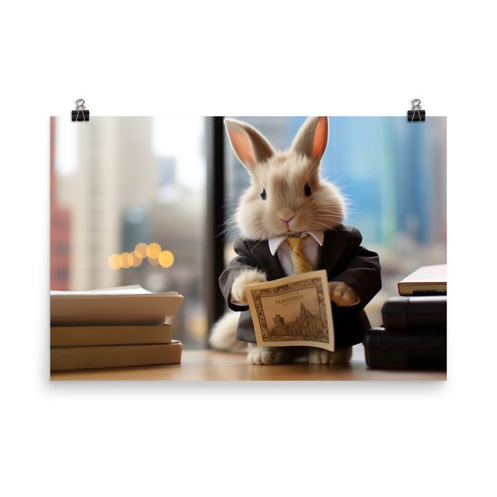 Lionhead Sales Consultant Photo paper poster - PosterfyAI.com