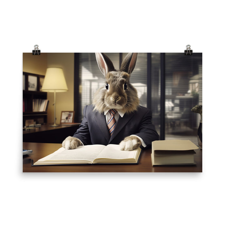 Lionhead Sales Consultant Photo paper poster - PosterfyAI.com