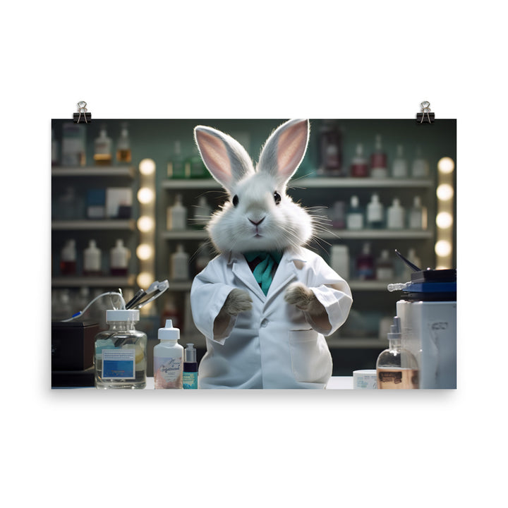 Lionhead Pharmacist Photo paper poster - PosterfyAI.com