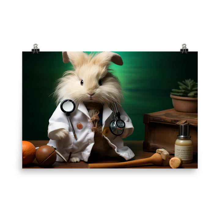 Lionhead Doctor Photo paper poster - PosterfyAI.com