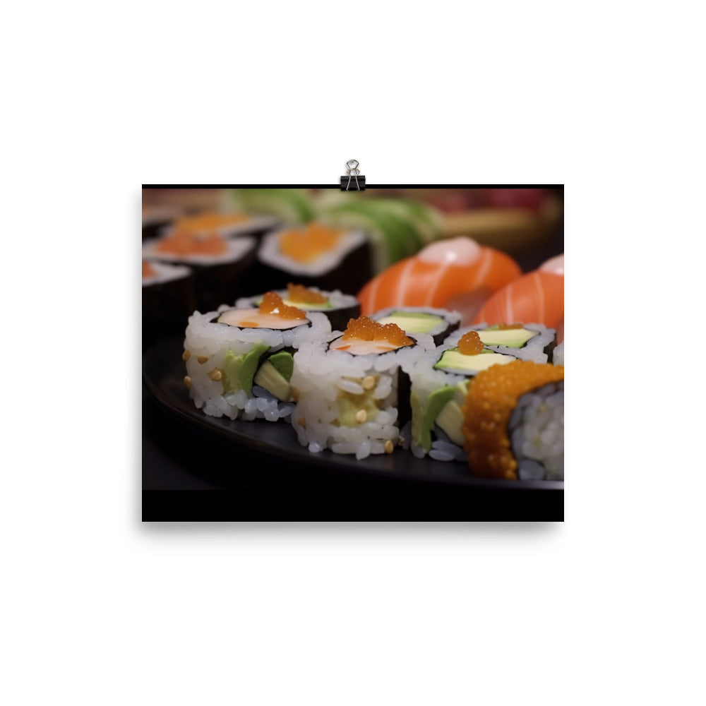 Sushi photo paper poster - Posterfy.AI