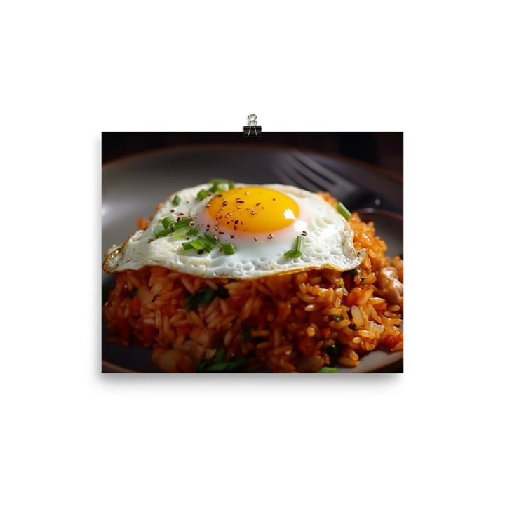 Kimchi Fried Rice photo paper poster - Posterfy.AI