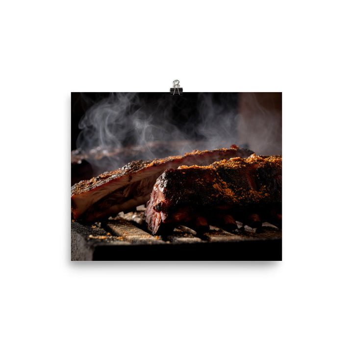 Ultimate Barbecue Ribs photo paper poster - Posterfy.AI