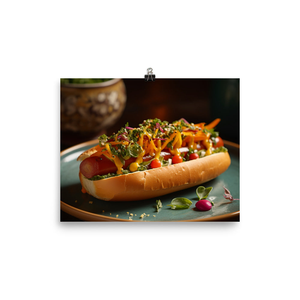Hot Dog photo paper poster - Posterfy.AI