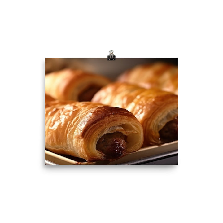 Sausage Roll photo paper poster - Posterfy.AI