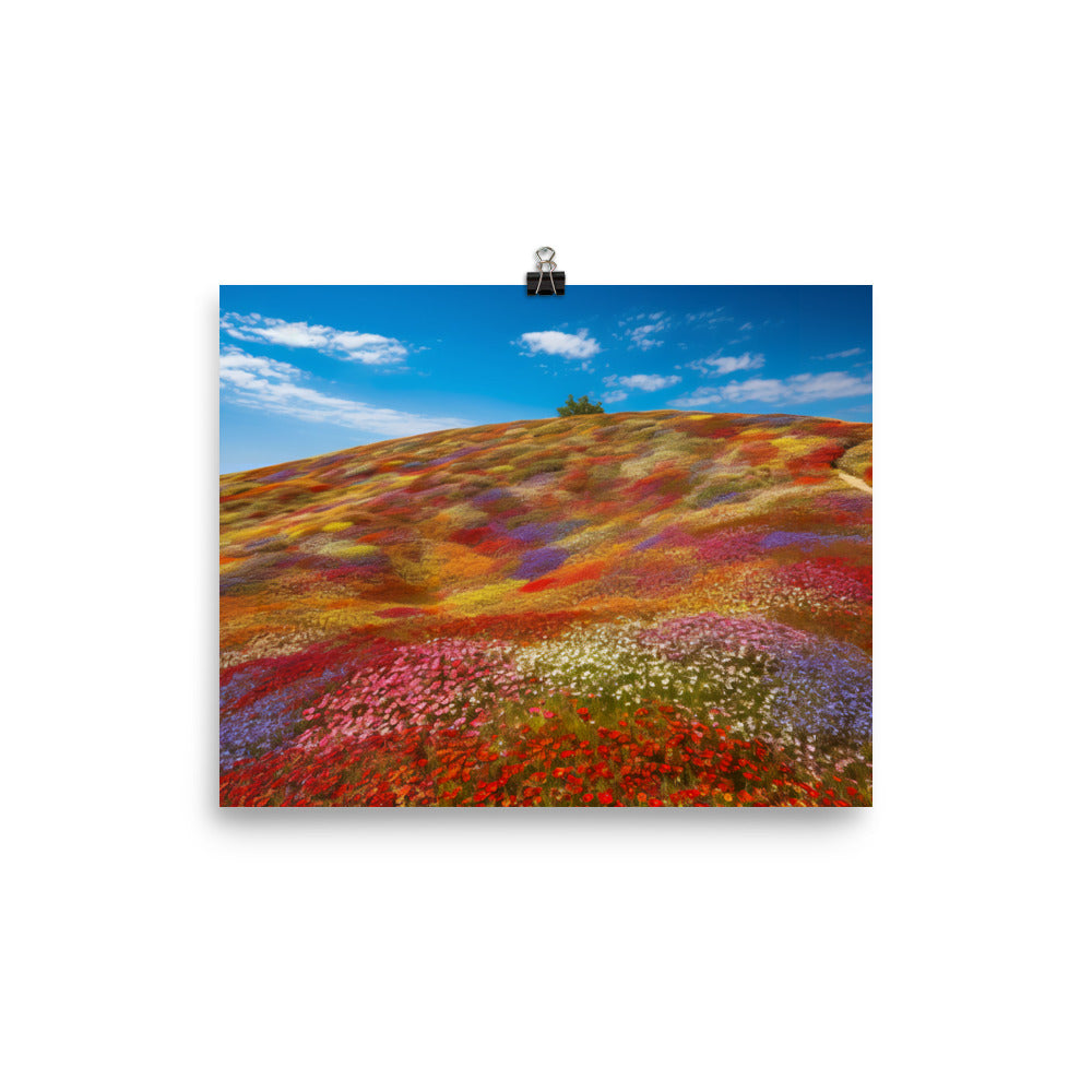 Hitachi Seaside Parks Floral Wonderland photo  paper poster - Posterfy.AI