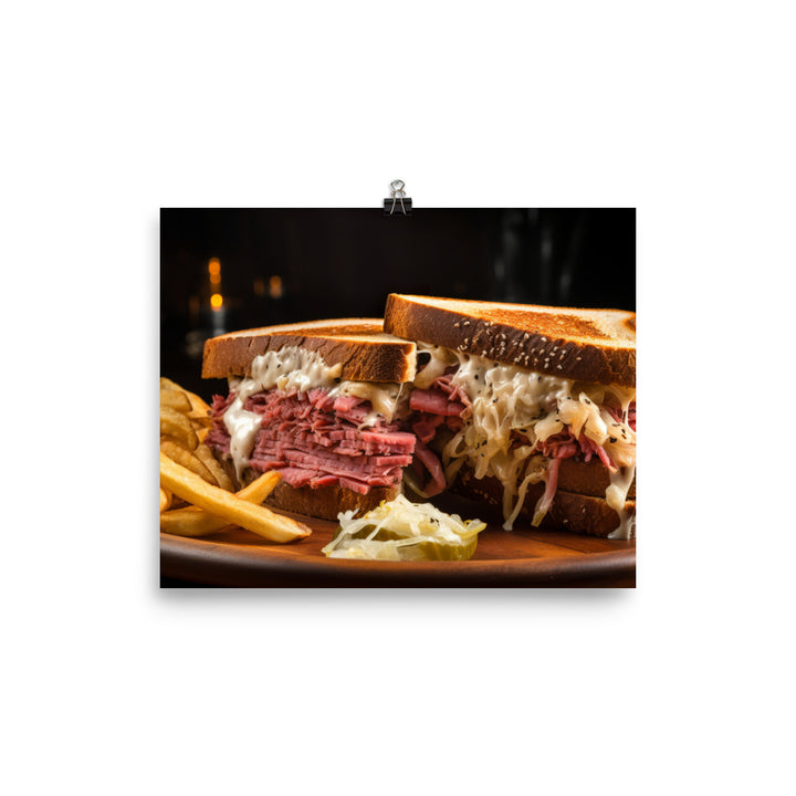 The Perfect Reuben photo paper poster - Posterfy.AI