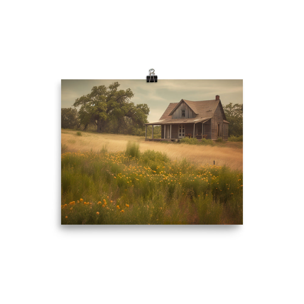 Rustic Retreat photo paper poster - Posterfy.AI