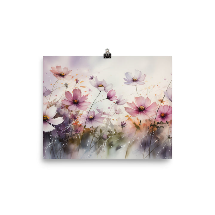 Whispering Cosmos photo paper poster - Posterfy.AI