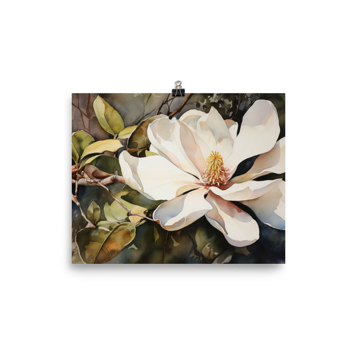 Magnificent Magnolias photo paper poster - Posterfy.AI