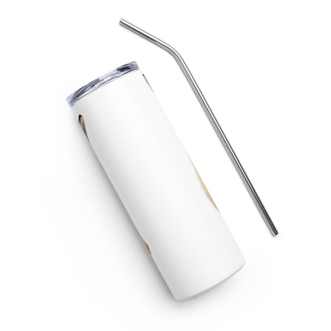 Tan Bunny Tumbler