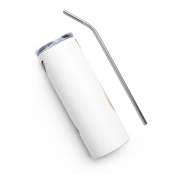 Tan Bunny Tumbler