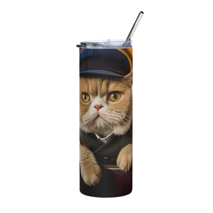 Exotic Shorthair Tumbler - PosterfyAI.com