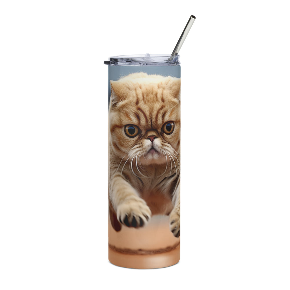 Exotic Shorthair Tumbler - PosterfyAI.com