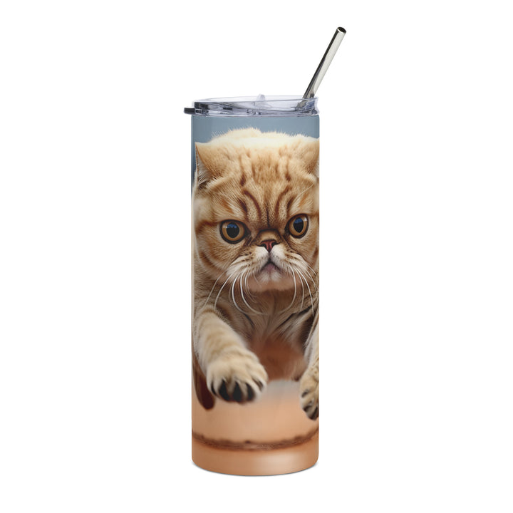 Exotic Shorthair Tumbler - PosterfyAI.com