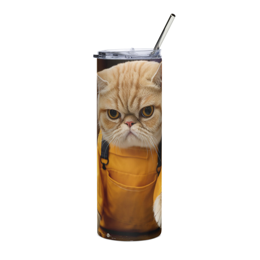 Exotic Shorthair Tumbler - PosterfyAI.com