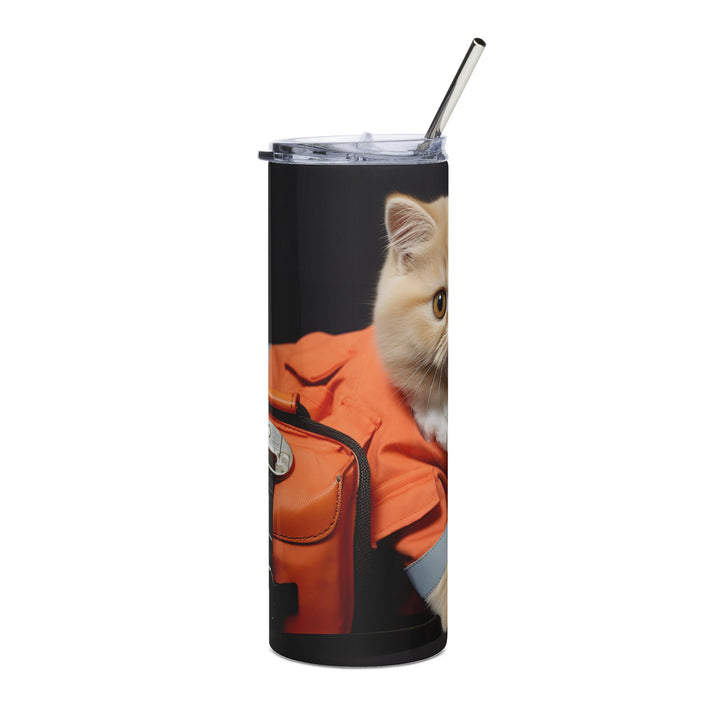 Exotic Shorthair Tumbler - PosterfyAI.com