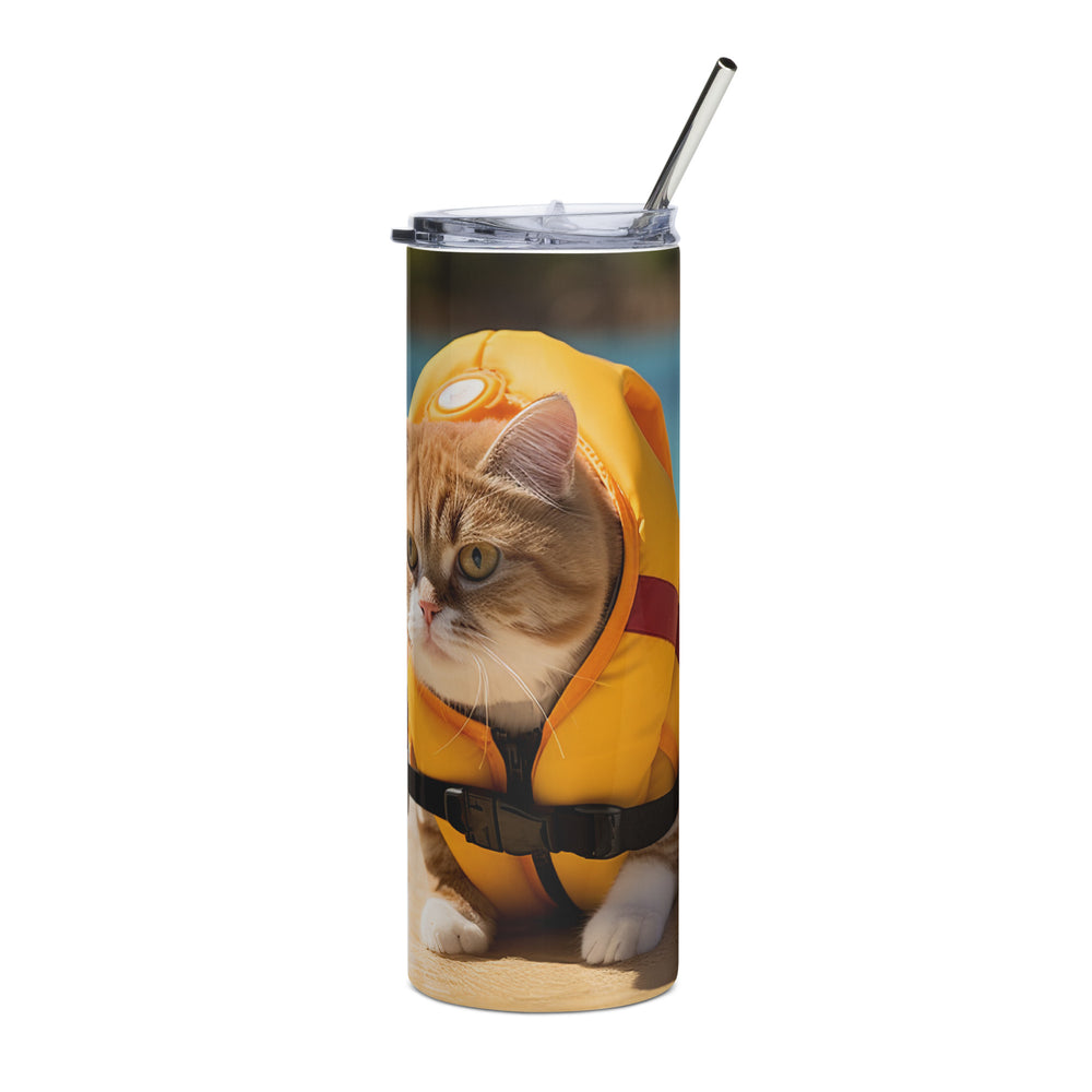 Exotic Shorthair Tumbler - PosterfyAI.com