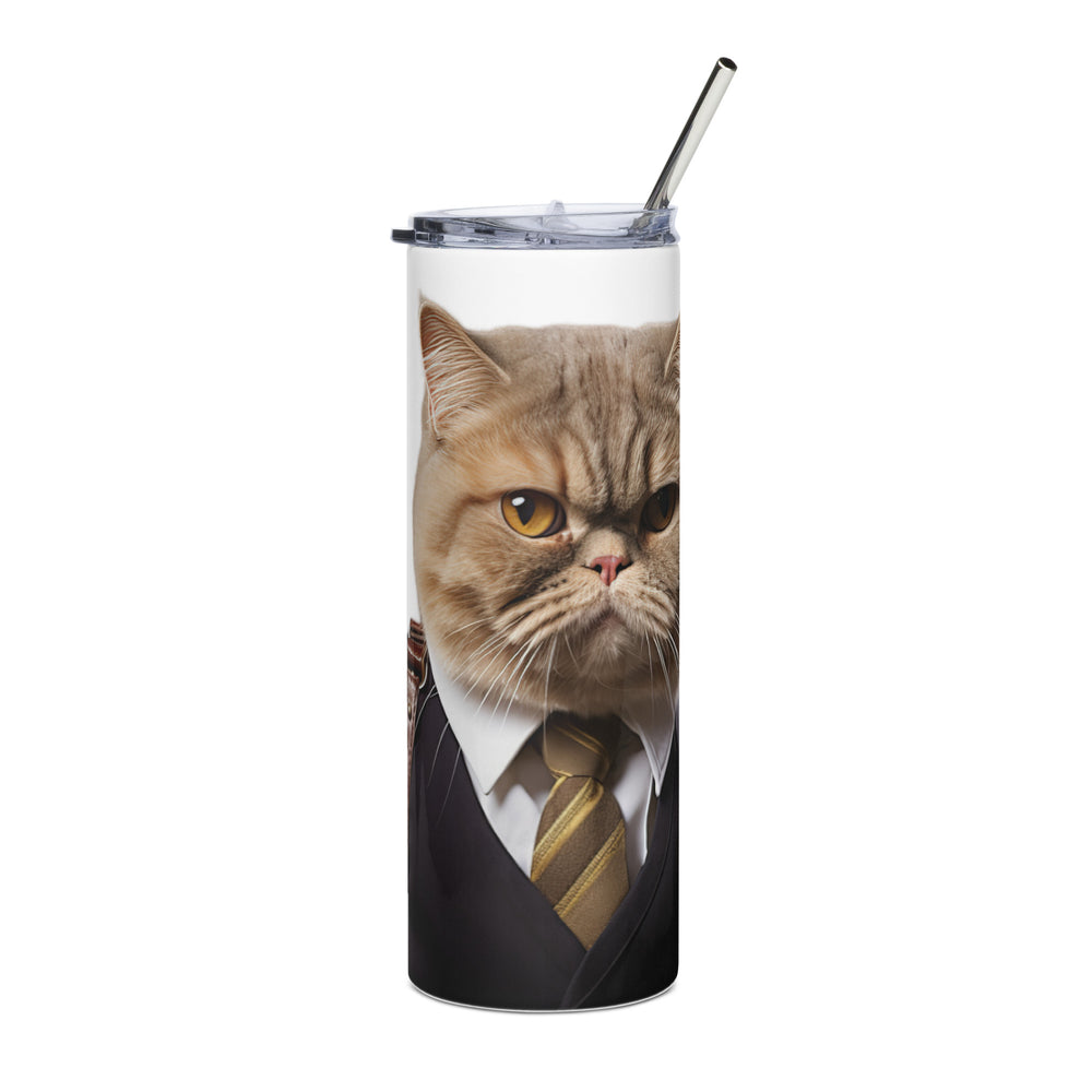 Exotic Shorthair Tumbler - PosterfyAI.com