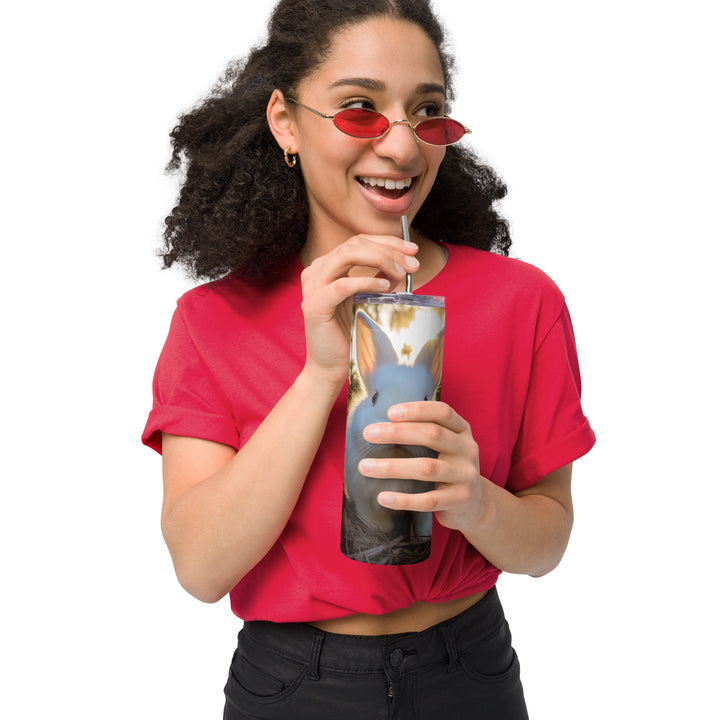 Florida White Bunny Tumbler