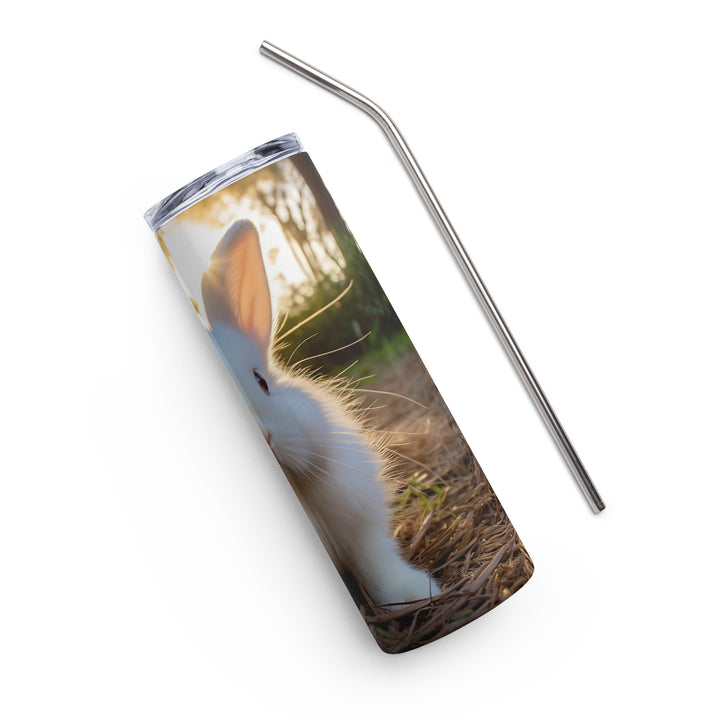Florida White Bunny Tumbler