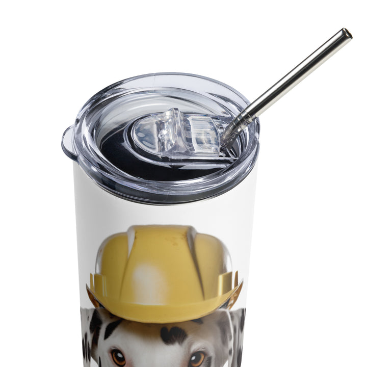 Dalmatian Contractor Tumbler - PosterfyAI.com