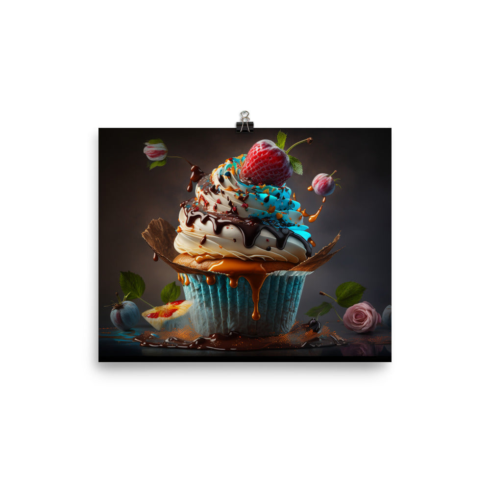Cupcake photo paper poster - Posterfy.AI