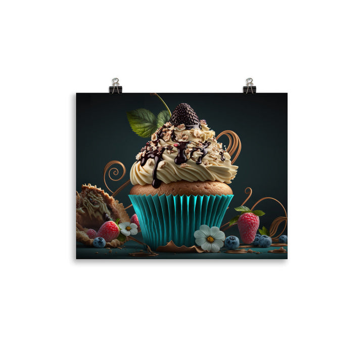 Cupcake photo paper poster - Posterfy.AI