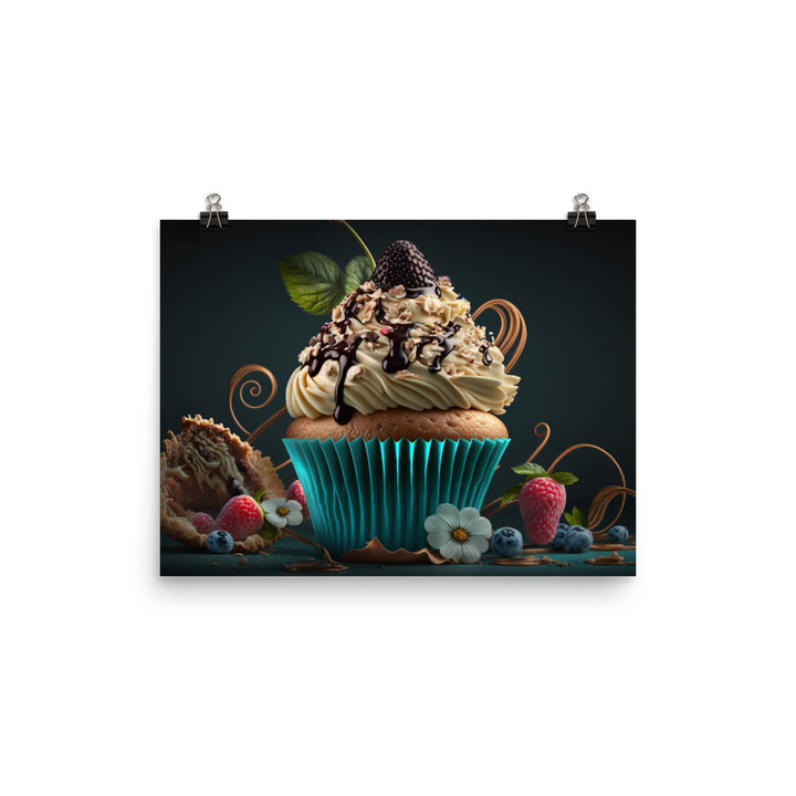 Cupcake photo paper poster - Posterfy.AI