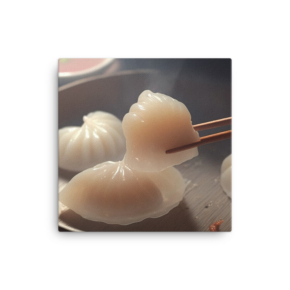 Shrimp Dumpling 蝦餃 canvas - Posterfy.AI