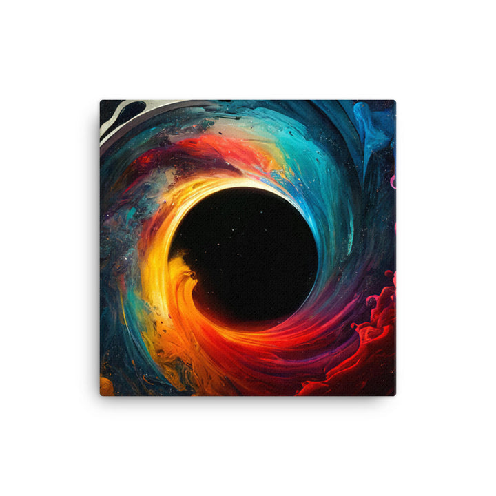 The galaxy in RGB color canvas - Posterfy.AI