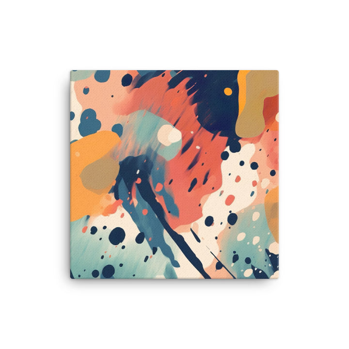 Splotch Pattern canvas - Posterfy.AI