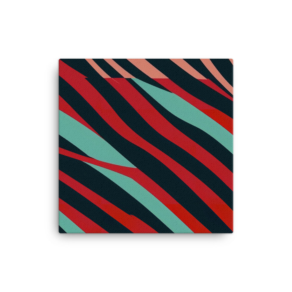 Stripes Pattern canvas - Posterfy.AI