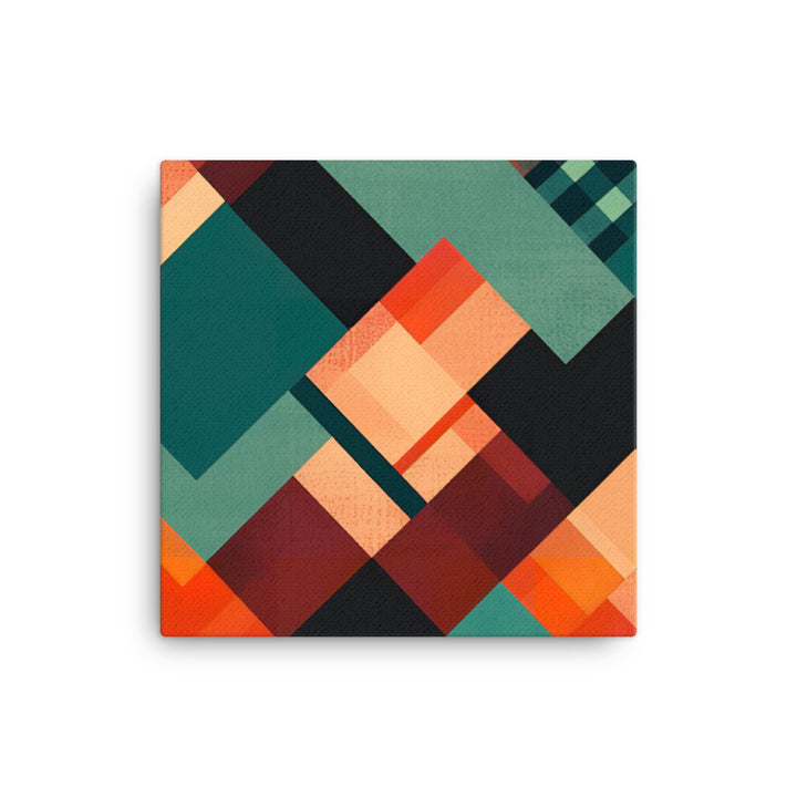 Plaid Pattern canvas - Posterfy.AI