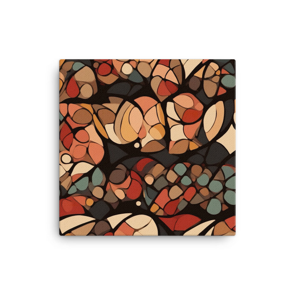 Mosaic Pattern canvas - Posterfy.AI