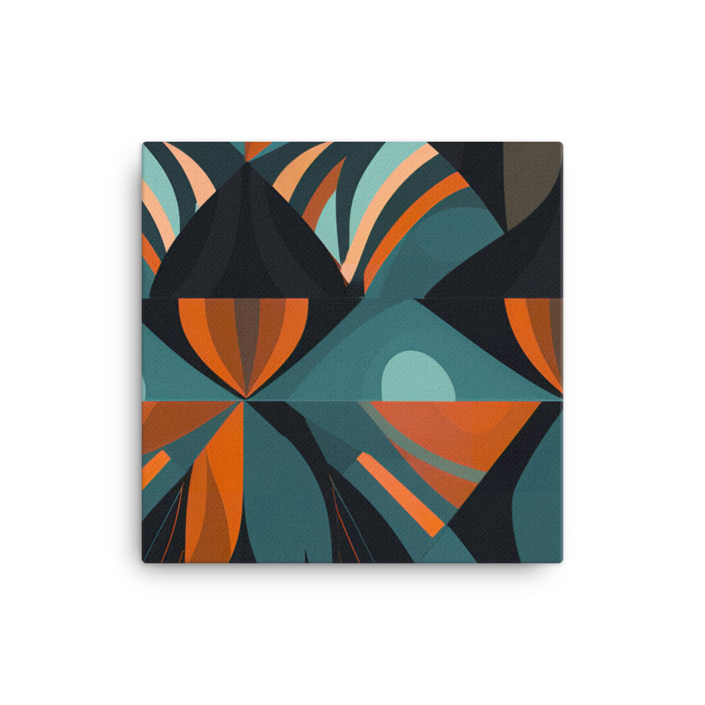 Geometric Pattern canvas - Posterfy.AI