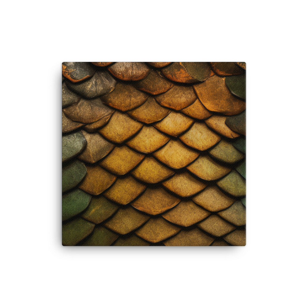 Reptile scales Pattern canvas - Posterfy.AI