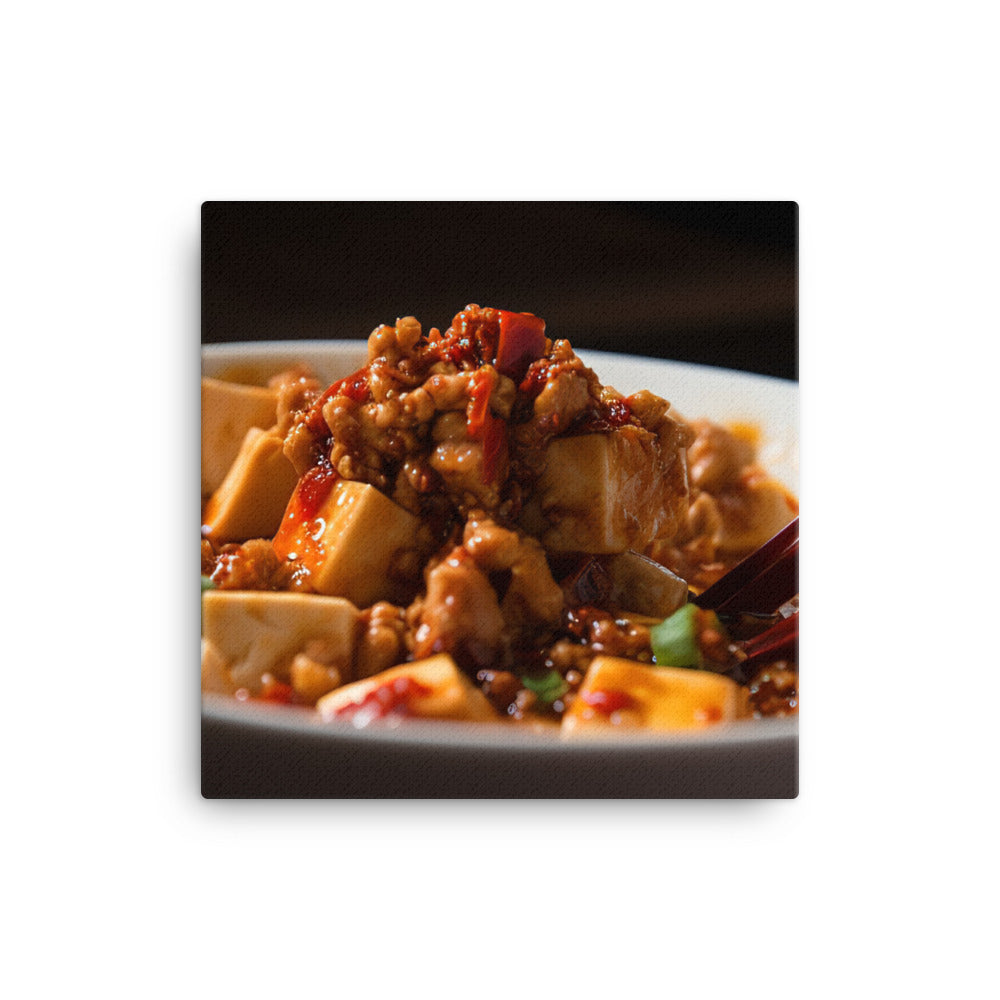 Mapo Tofu 麻婆豆腐 canvas - Posterfy.AI