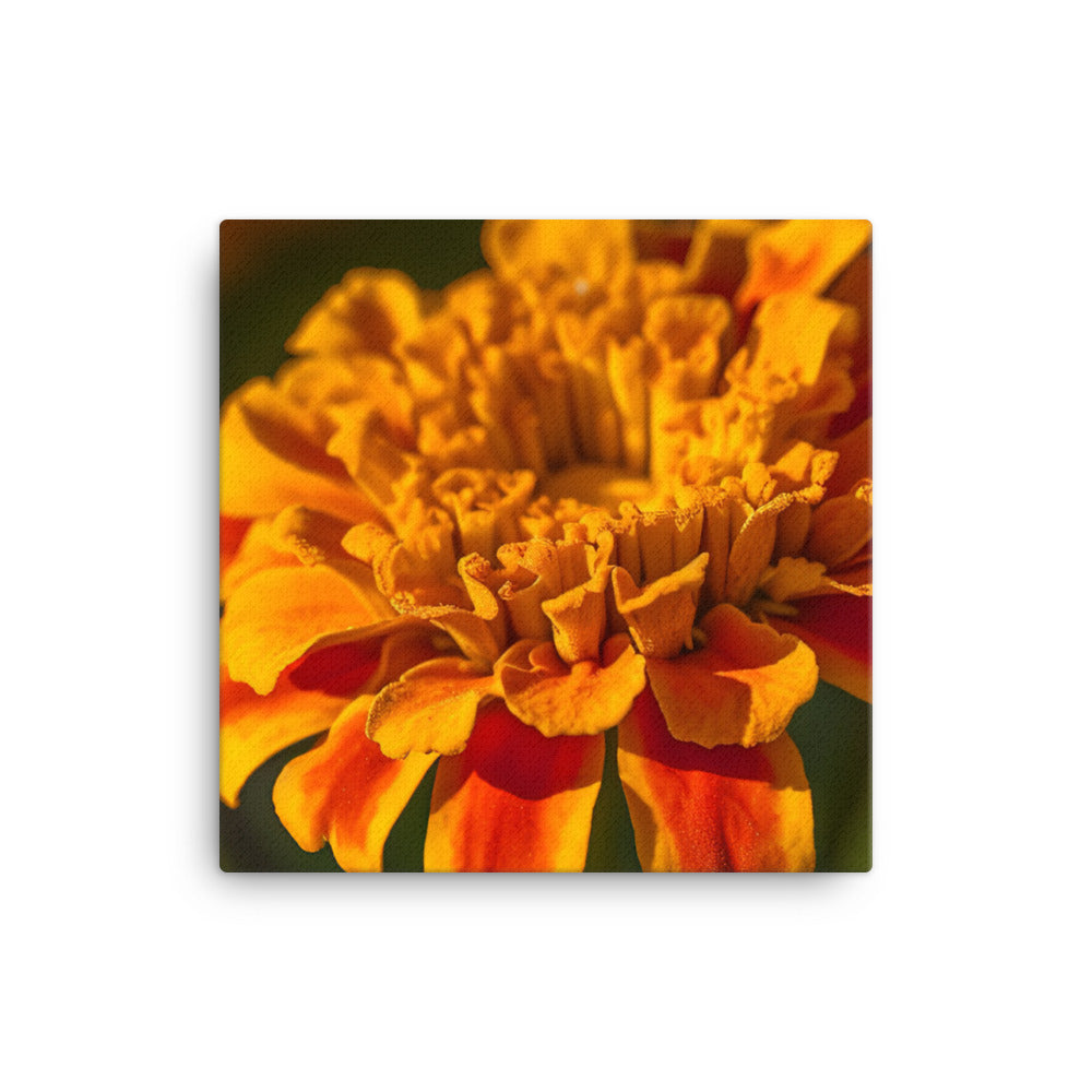 The Warmth of Marigolds canvas - Posterfy.AI
