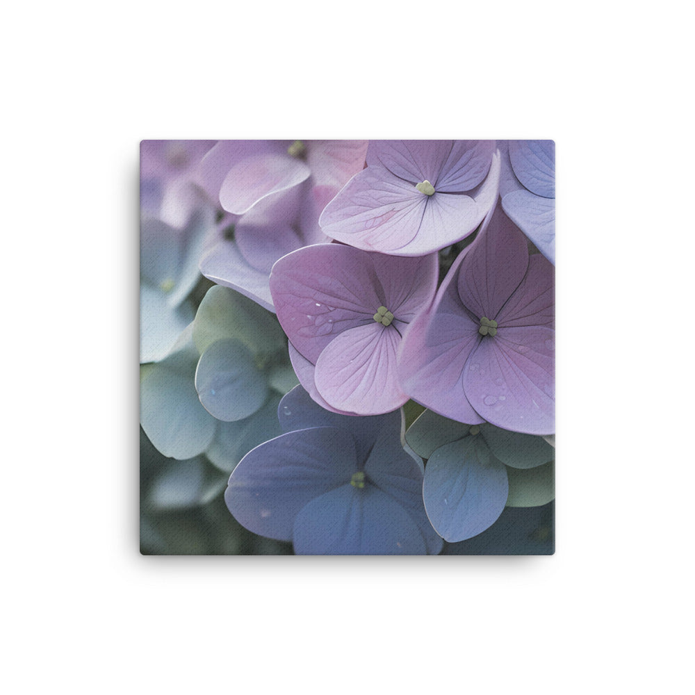 Soft and Dreamy Hydrangea canvas - Posterfy.AI