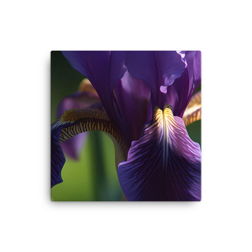 Purple Majesty bontanical canvas - Posterfy.AI