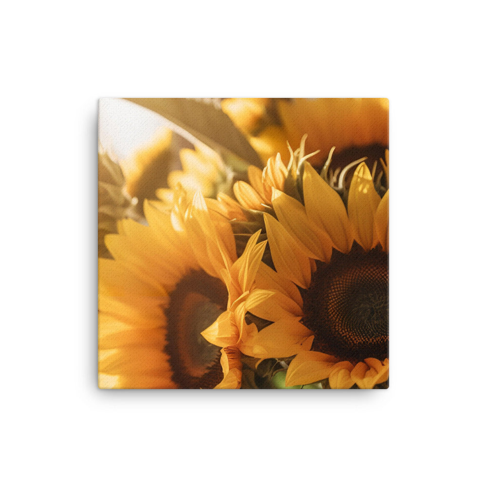 Sunflower Bouquet canvas - Posterfy.AI