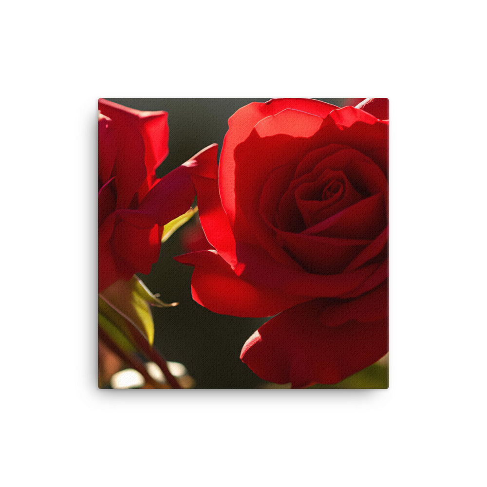 A Sea of Red Roses canvas - Posterfy.AI