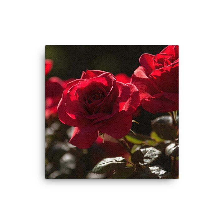 A Sea of Red Roses canvas - Posterfy.AI