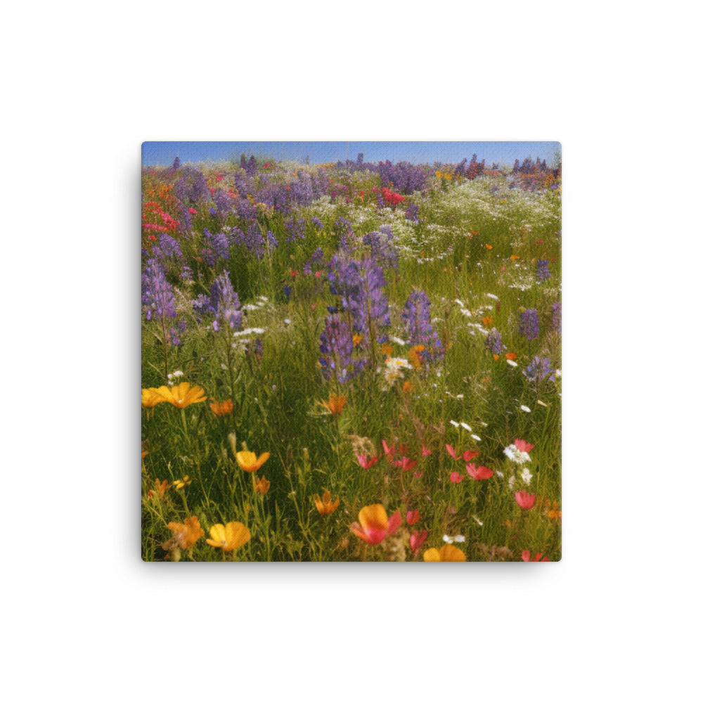 Wildflower Wonderland canvas - Posterfy.AI