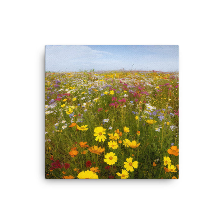 Wildflower Wonderland canvas - Posterfy.AI