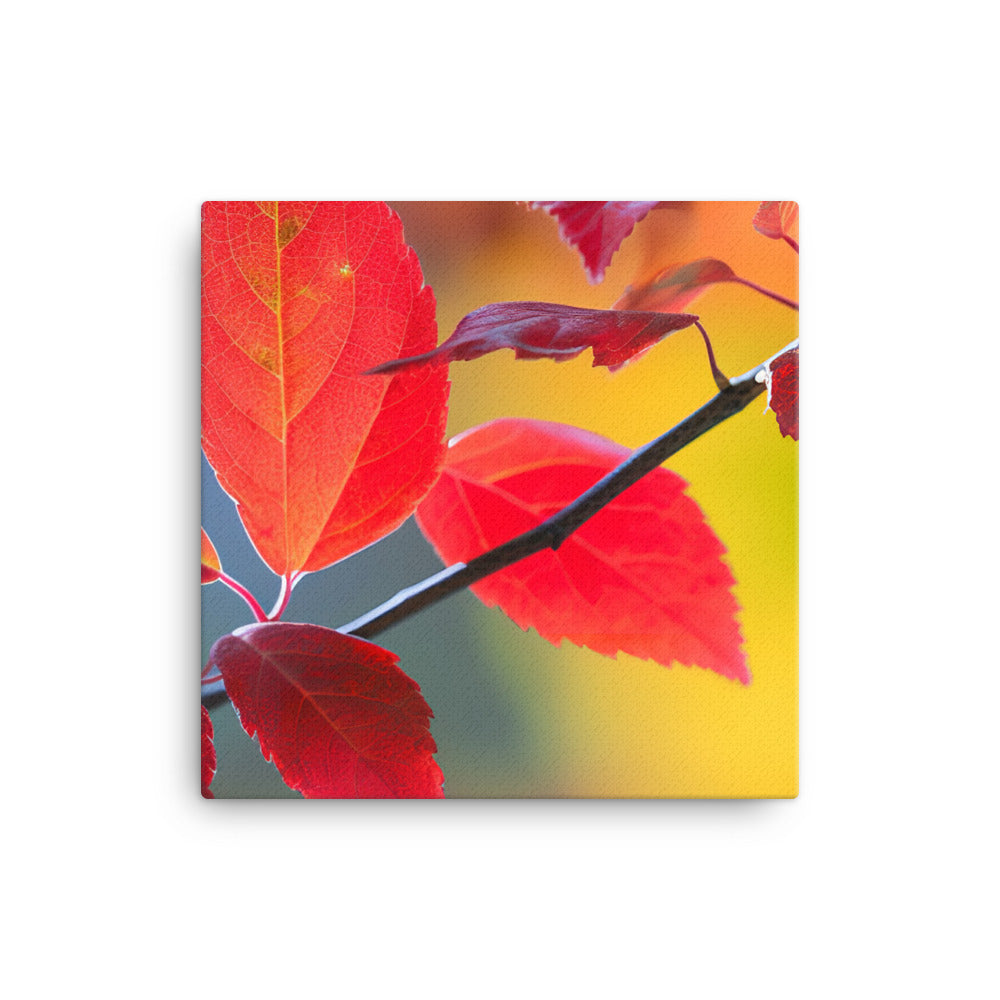 Vibrant Fall Foliage canvas - Posterfy.AI