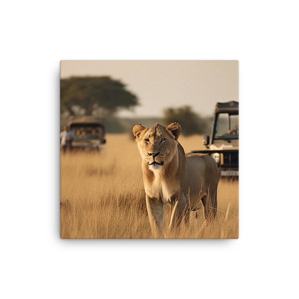 African Safari Adventure canvas - Posterfy.AI