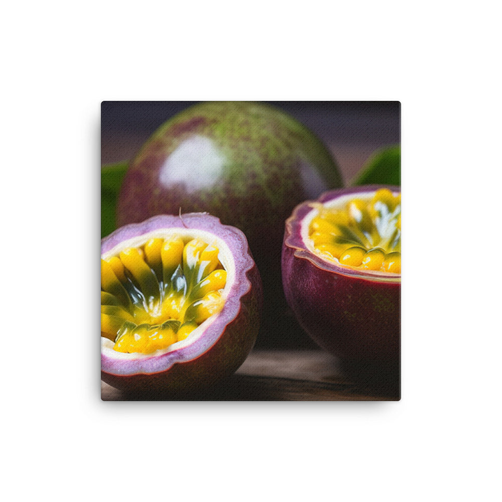 Passionfruit canvas - Posterfy.AI